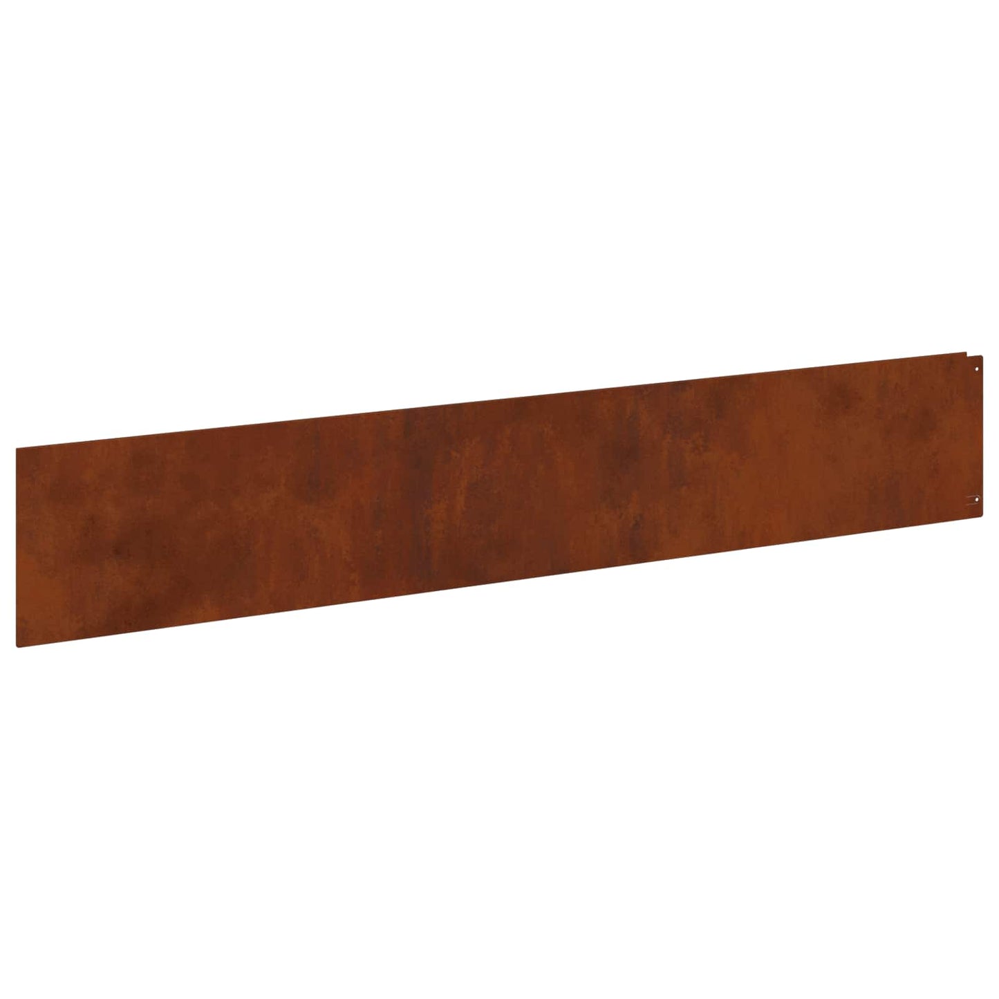 Bordura per Prato 20 pcs 100 x 18 cm Acciaio Ruggine