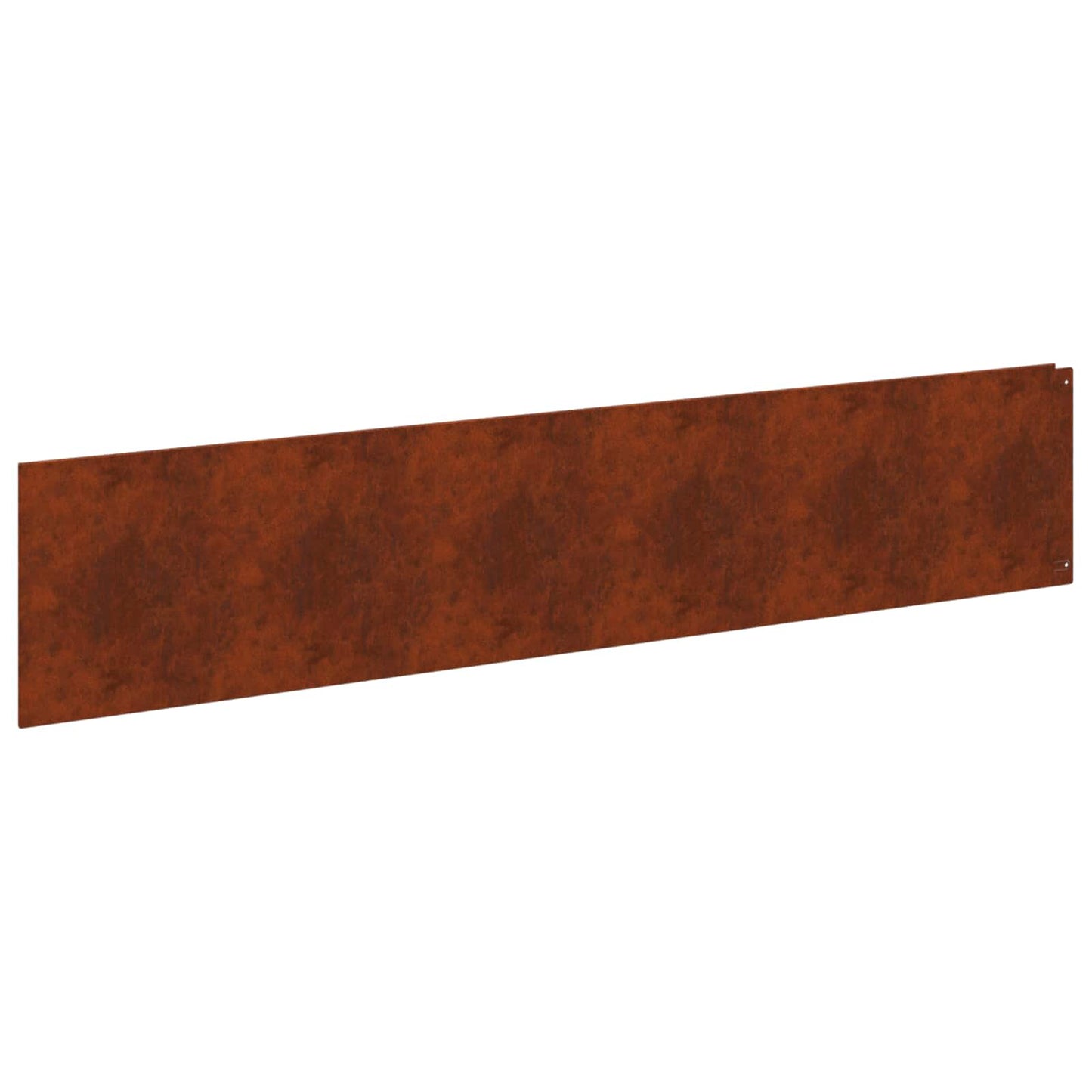 Bordura per Prato 20 pcs 100 x 22 cm Acciaio Ruggine