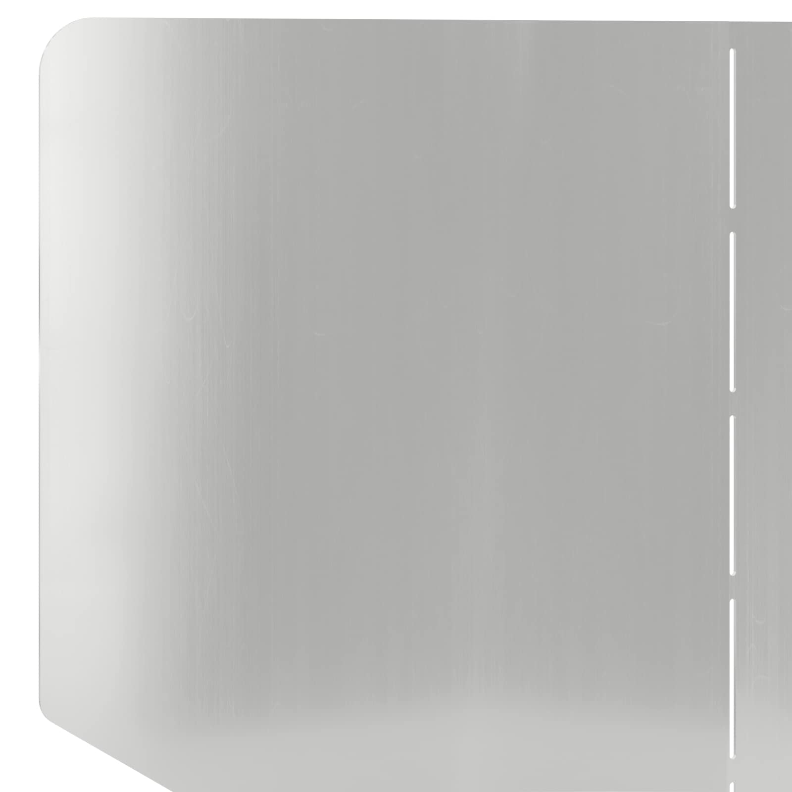 Bordura per Prato 100 x 45 cm Acciaio Argento | homemem39