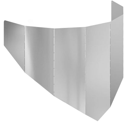 Bordura per Prato 100 x 45 cm Acciaio Argento | homemem39