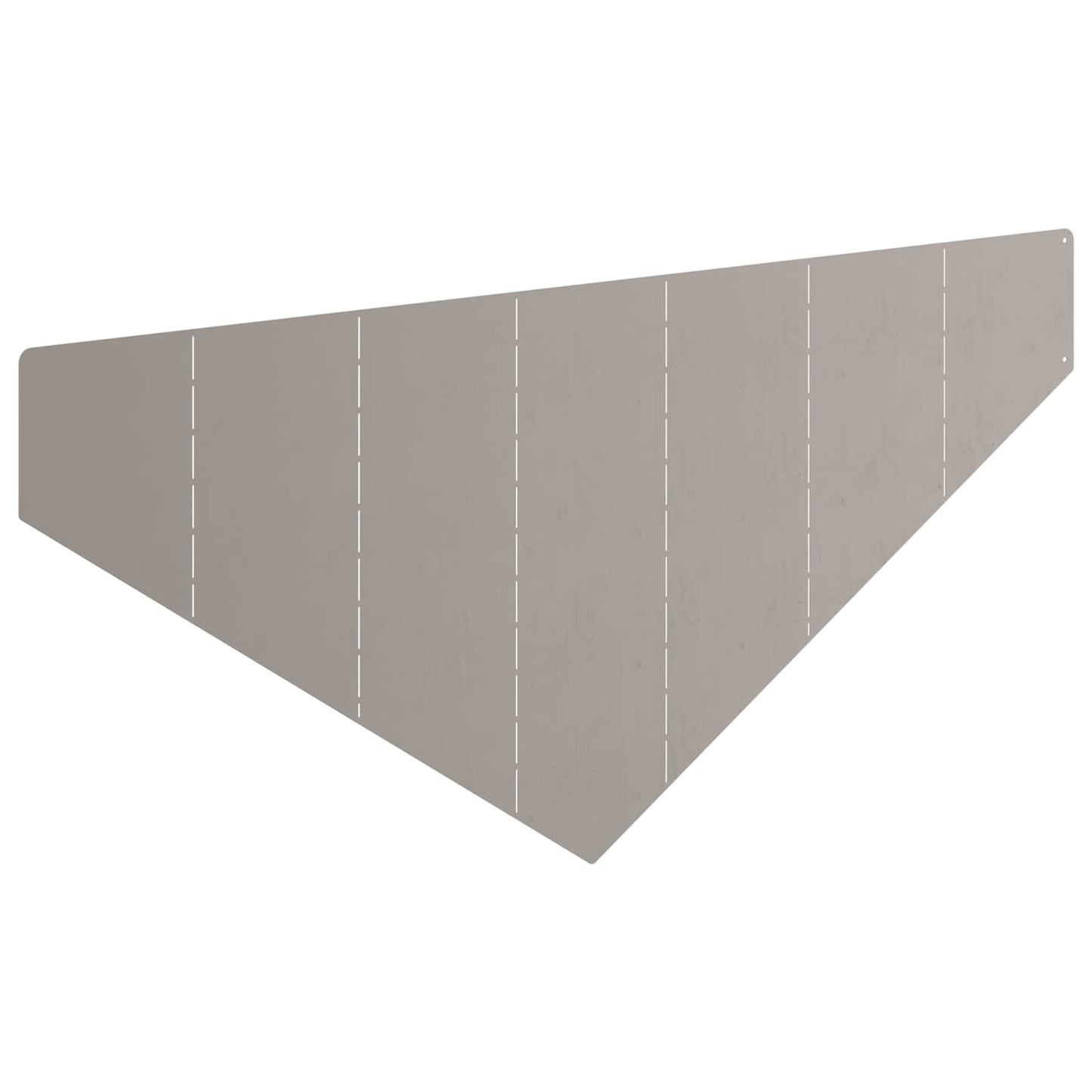 Bordura per Prato 100 x 45 cm Acciaio Ruggine | homemem39