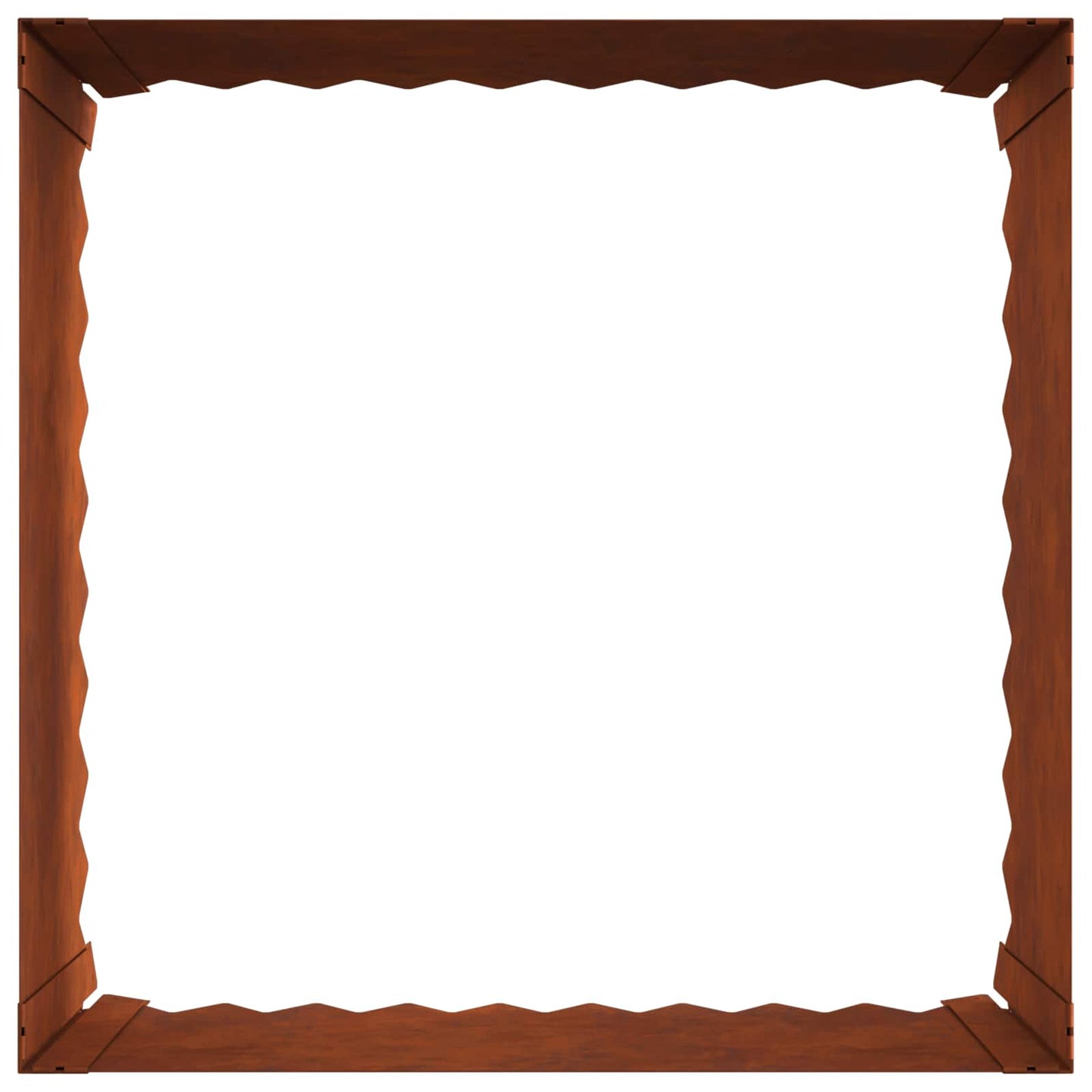 Bordura per Prato 60 x 60 x 35 cm Acciaio Ruggine | homemem39