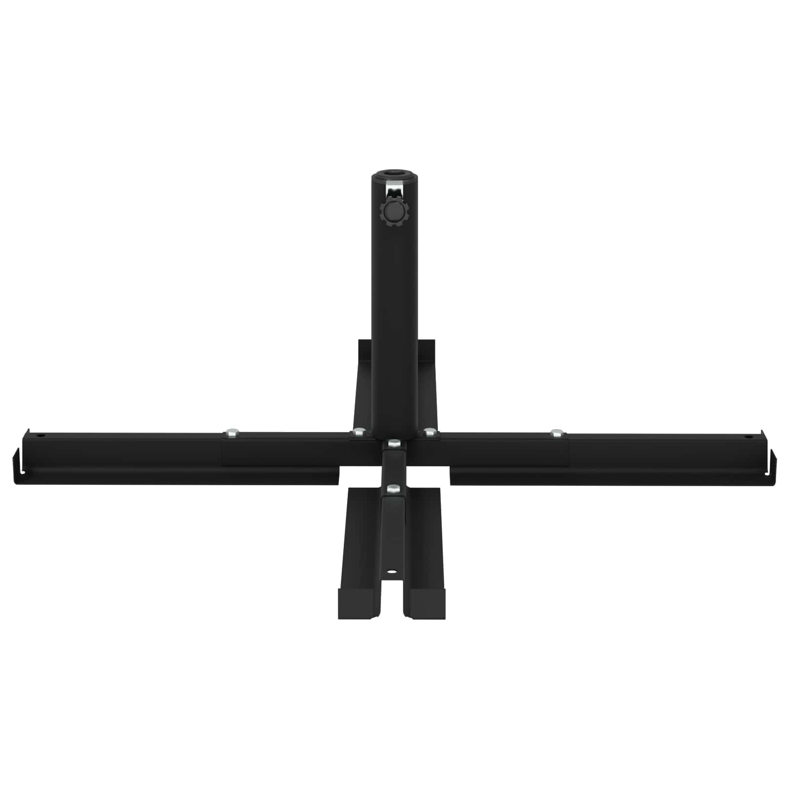 Base per ombrellone per palo da 25–50 mm Nero | homemem39