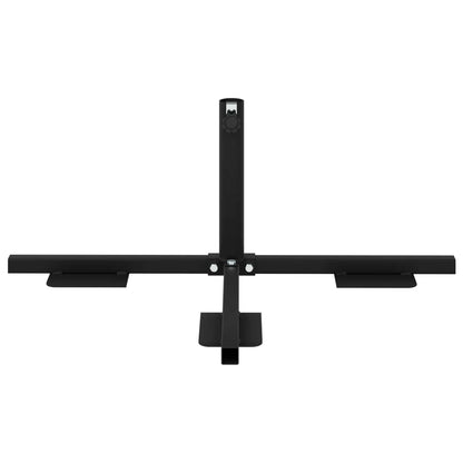Telaio Base per Parasol a Mezza Nero Acciaio for 32-38 mm Pole