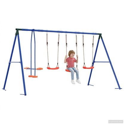 Set di Altalene per Esterni Multicolore 330 x 185 x 185 cm | homemem39
