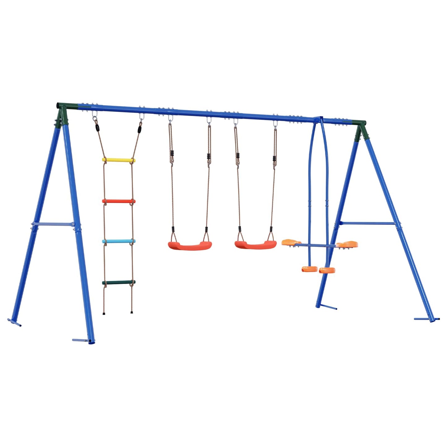 Set di Altalene per Esterni Multicolore 330 x 185 x 185 cm | homemem39