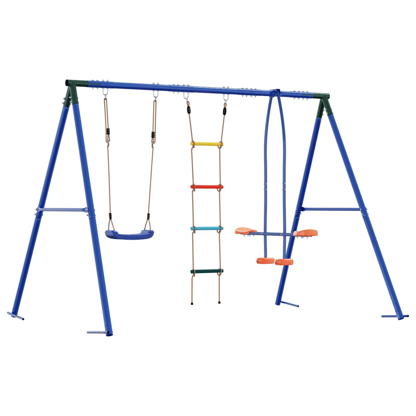 Set di Altalene per Esterni Multicolore 263 x 185 x 185 cm | homemem39