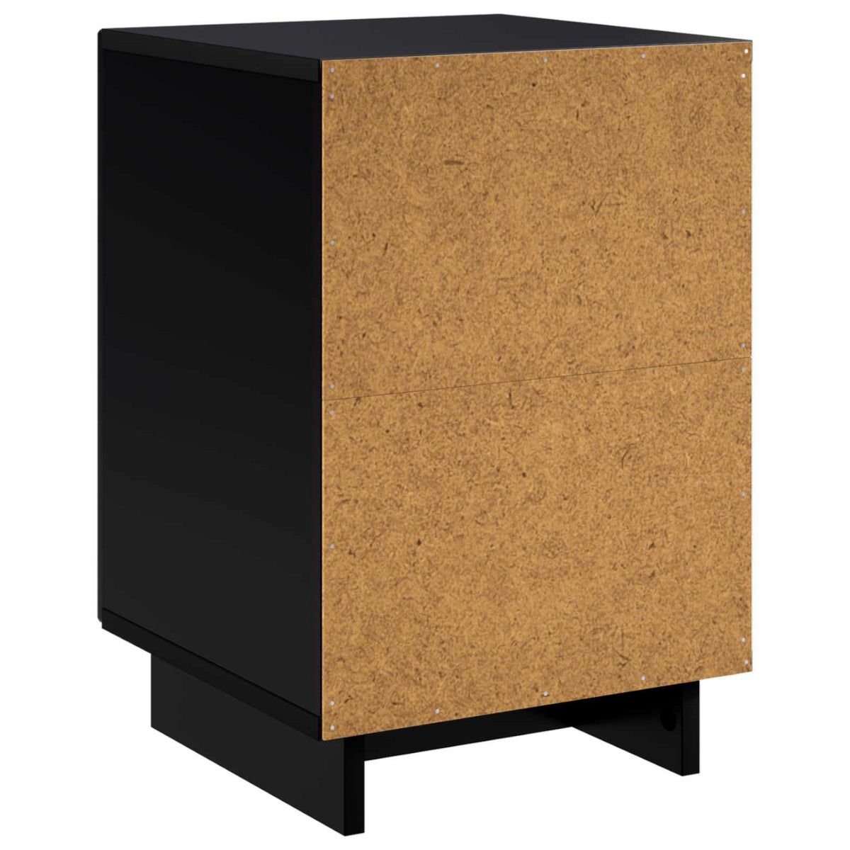 Comodino Nero 33,5 x 34,5 x 50 cm Legno ingegnerizzato