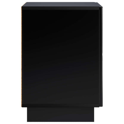 Comodino Nero 33,5 x 34,5 x 50 cm Legno ingegnerizzato