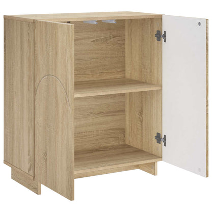 Credenza Rovere Sonoma 67 x 34,5 x 75 cm Legno ingegnerizzato | homemem39