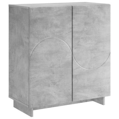 Credenza Grigio Cemento 67 x 34,5 x 75 cm Legno ingegnerizzato | homemem39