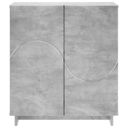 Credenza Grigio Cemento 67 x 34,5 x 75 cm Legno ingegnerizzato | homemem39