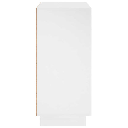 Credenza Bianco Lucido 67 x 34,5 x 75 cm Legno ingegnerizzato | homemem39