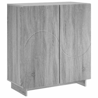 Credenza Sonoma grigio 67 x 34,5 x 75 cm Legno ingegnerizzato | homemem39