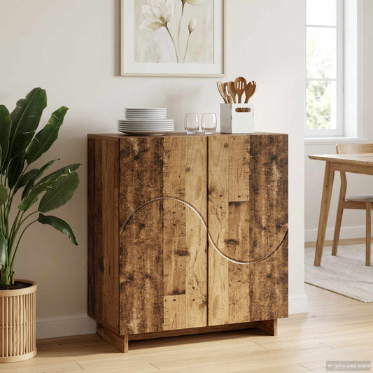 Credenza Legno antico 67 x 34,5 x 75 cm Legno ingegnerizzato