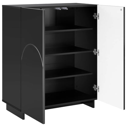 Scarpiera 73 x 38 x 87,5 cm Legno ingegnerizzato Nero | homemem39