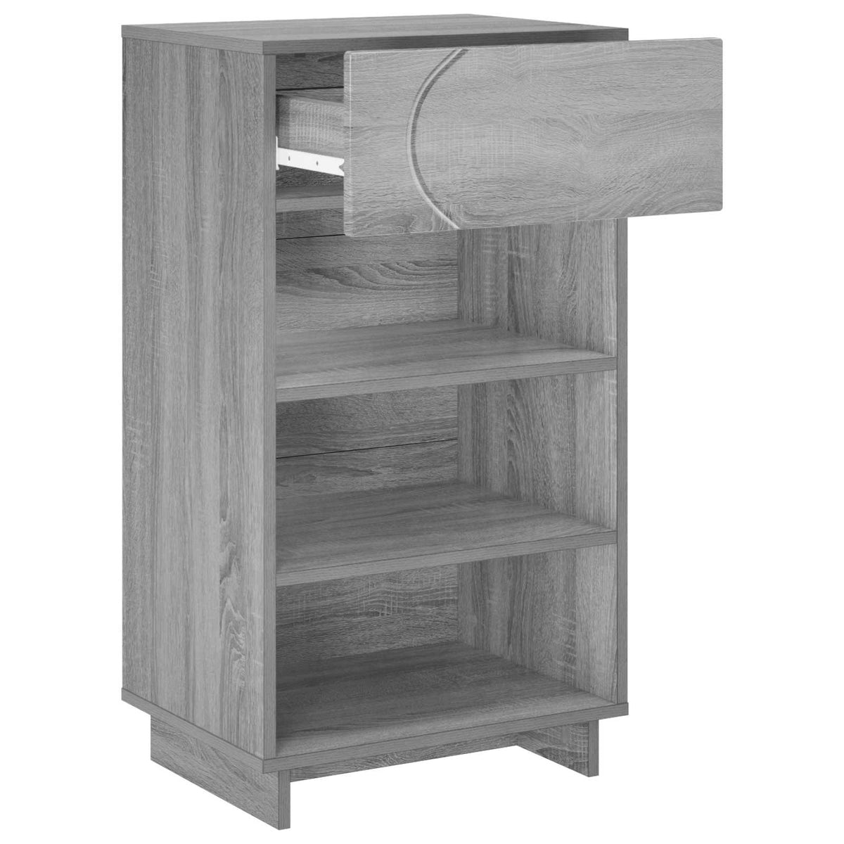 Scarpiera 48 x 38 x 87,5 cm Legno ingegnerizzato Sonoma grigio | homemem39