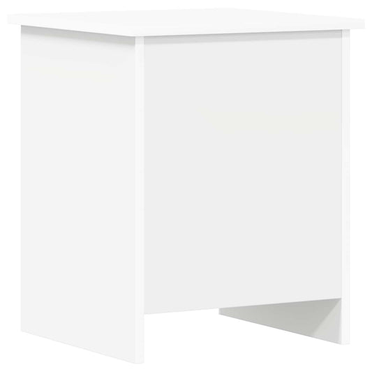 Cassa di stoccaggio Bianco 40 x 40 x 50 cm Legno ingegnerizzato