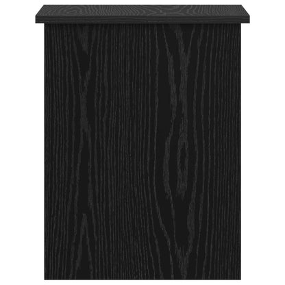 Cassa di stoccaggio Rovere Nero 40 x 40 x 50 cm | homemem39