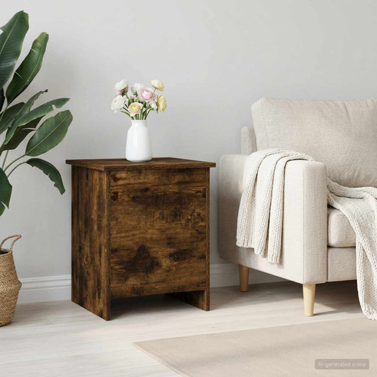 Cassa di stoccaggio Rovere Fumo 40 x 40 x 50 cm | homemem39