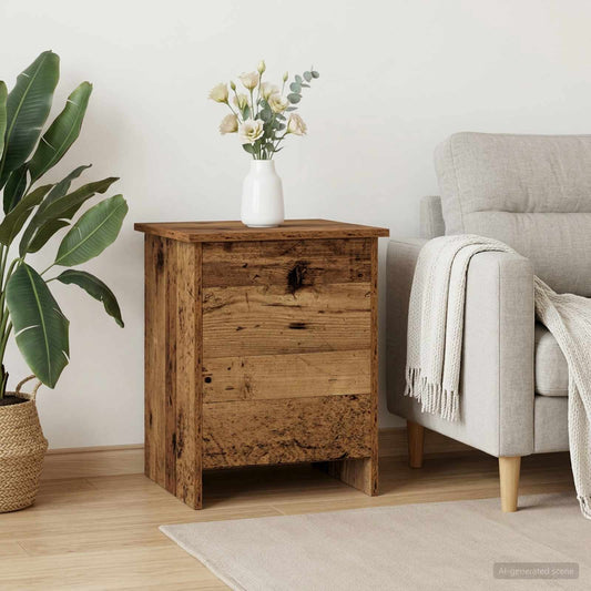 Cassa di stoccaggio Legno antico 40 x 40 x 50 cm | homemem39