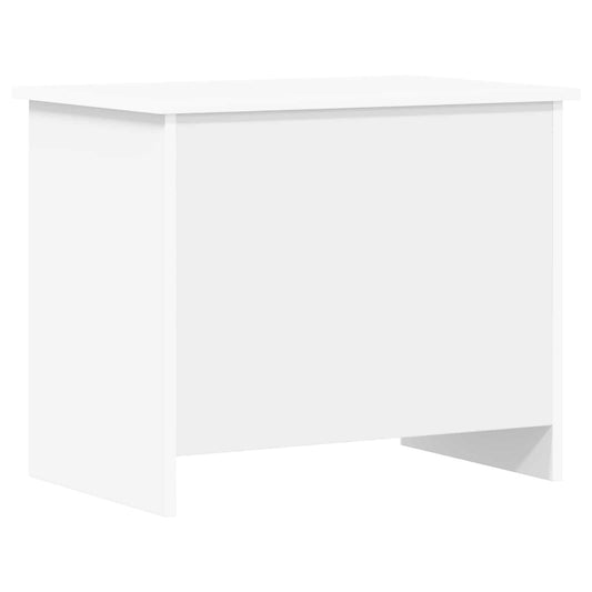 Cassa di stoccaggio Bianco 60 x 40 x 50 cm Legno ingegnerizzato