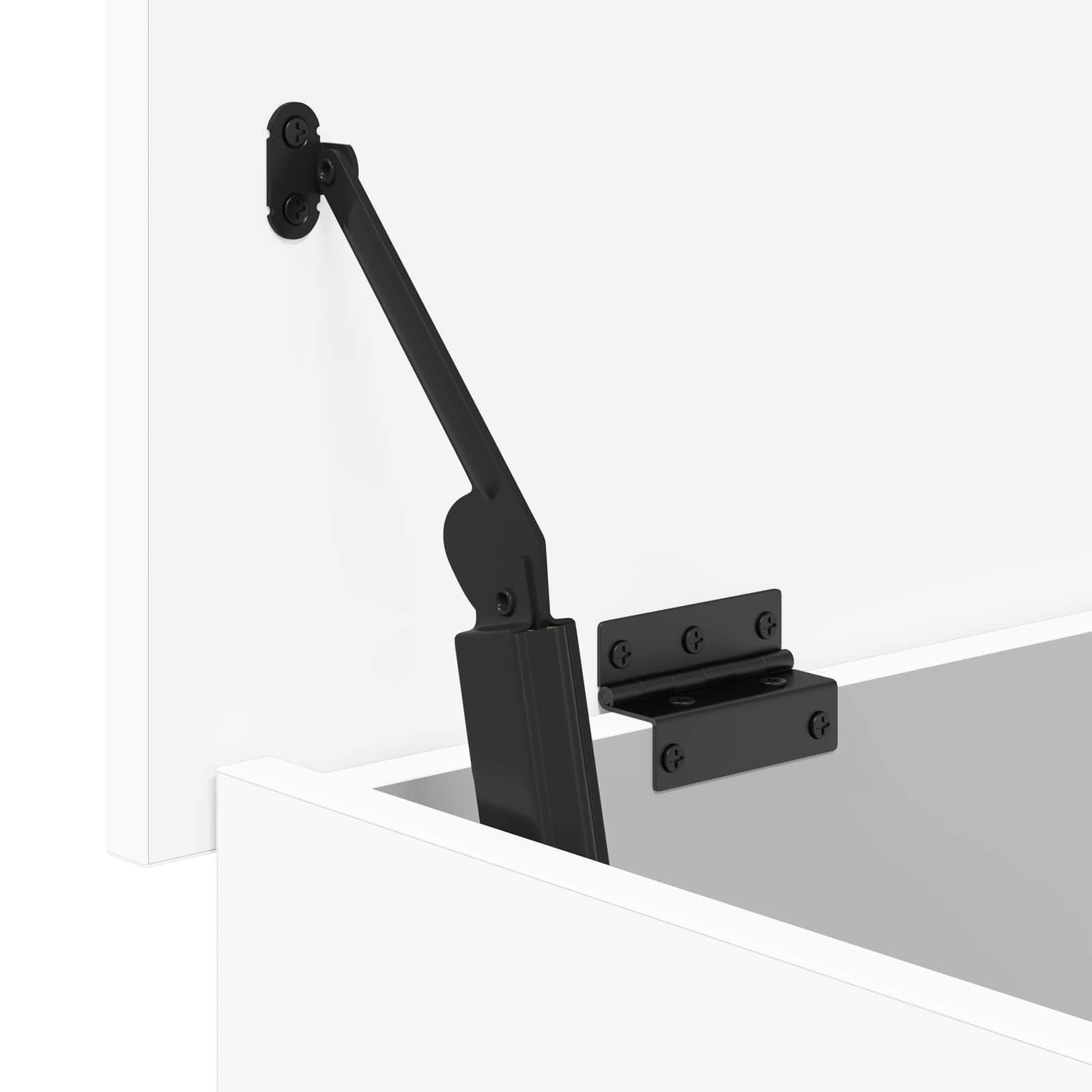 Cassa di stoccaggio Bianco 80 x 40 x 50 cm Legno ingegnerizzato | homemem39