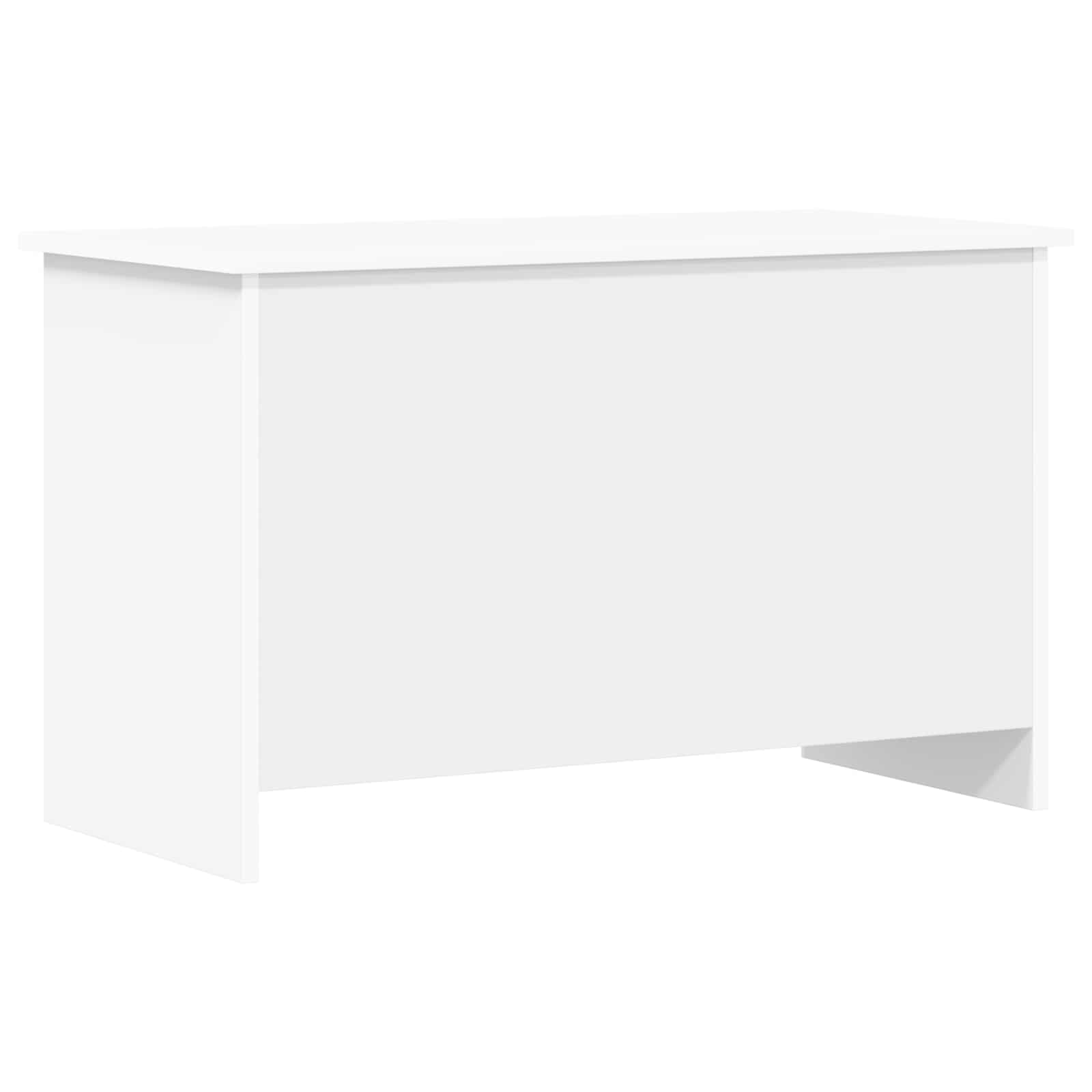Cassa di stoccaggio Bianco 80 x 40 x 50 cm Legno ingegnerizzato | homemem39