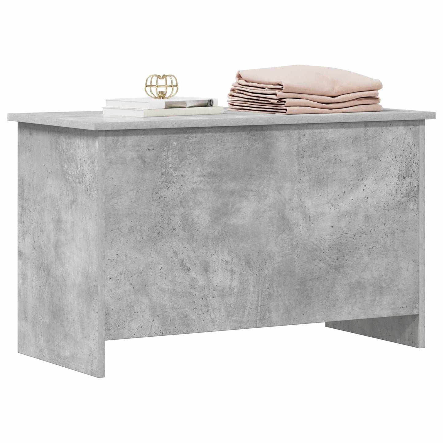 Cassa di stoccaggio Grigio Cemento 80 x 40 x 50 cm | homemem39