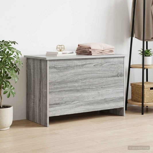 Cassa di stoccaggio Sonoma grigio 80 x 40 x 50 cm | homemem39