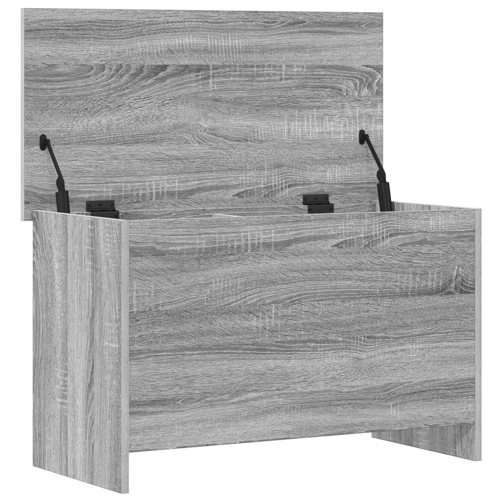 Cassa di stoccaggio Sonoma grigio 80 x 40 x 50 cm | homemem39