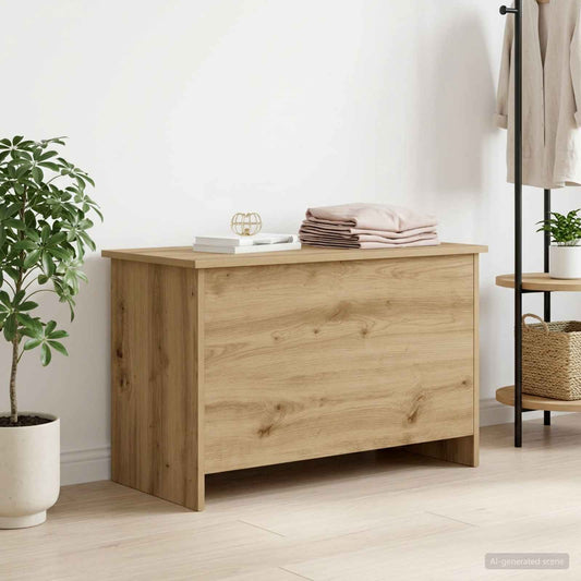 Cassa di stoccaggio Rovere Artigianale 80 x 40 x 50 cm | homemem39
