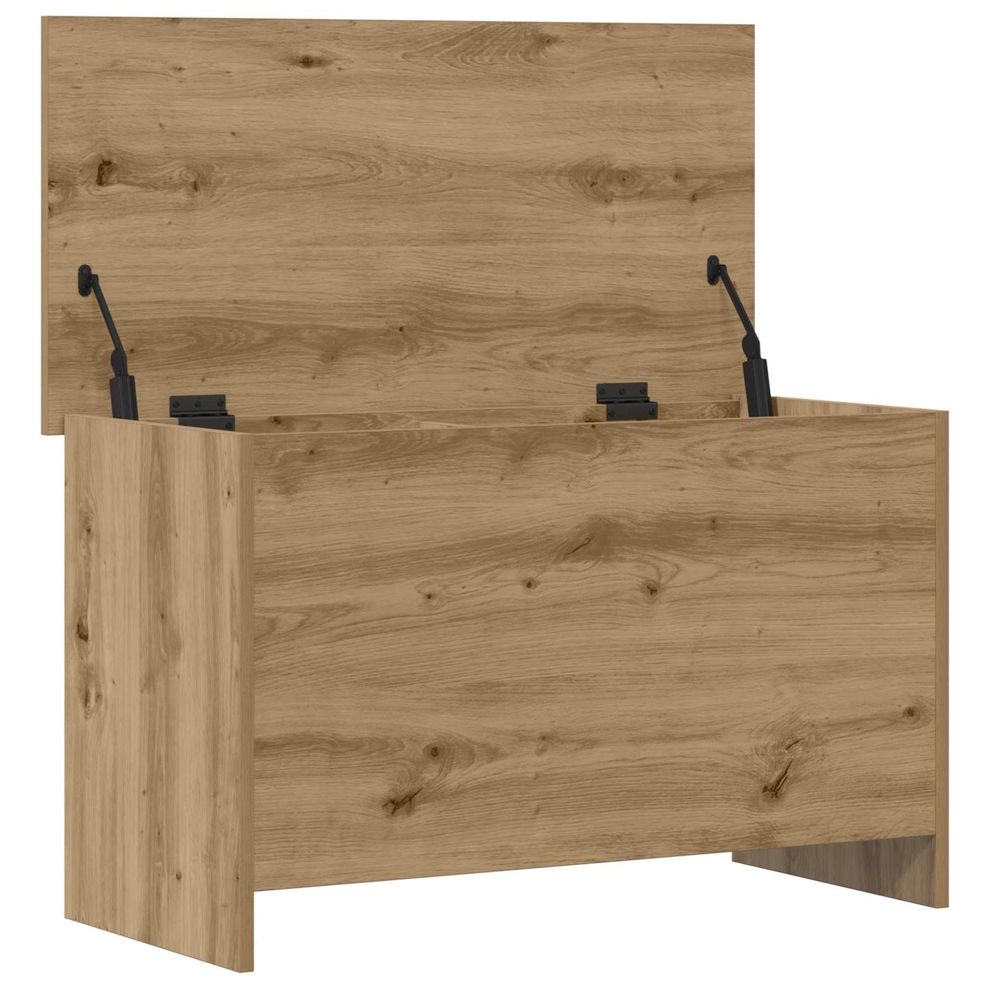 Cassa di stoccaggio Rovere Artigianale 80 x 40 x 50 cm | homemem39
