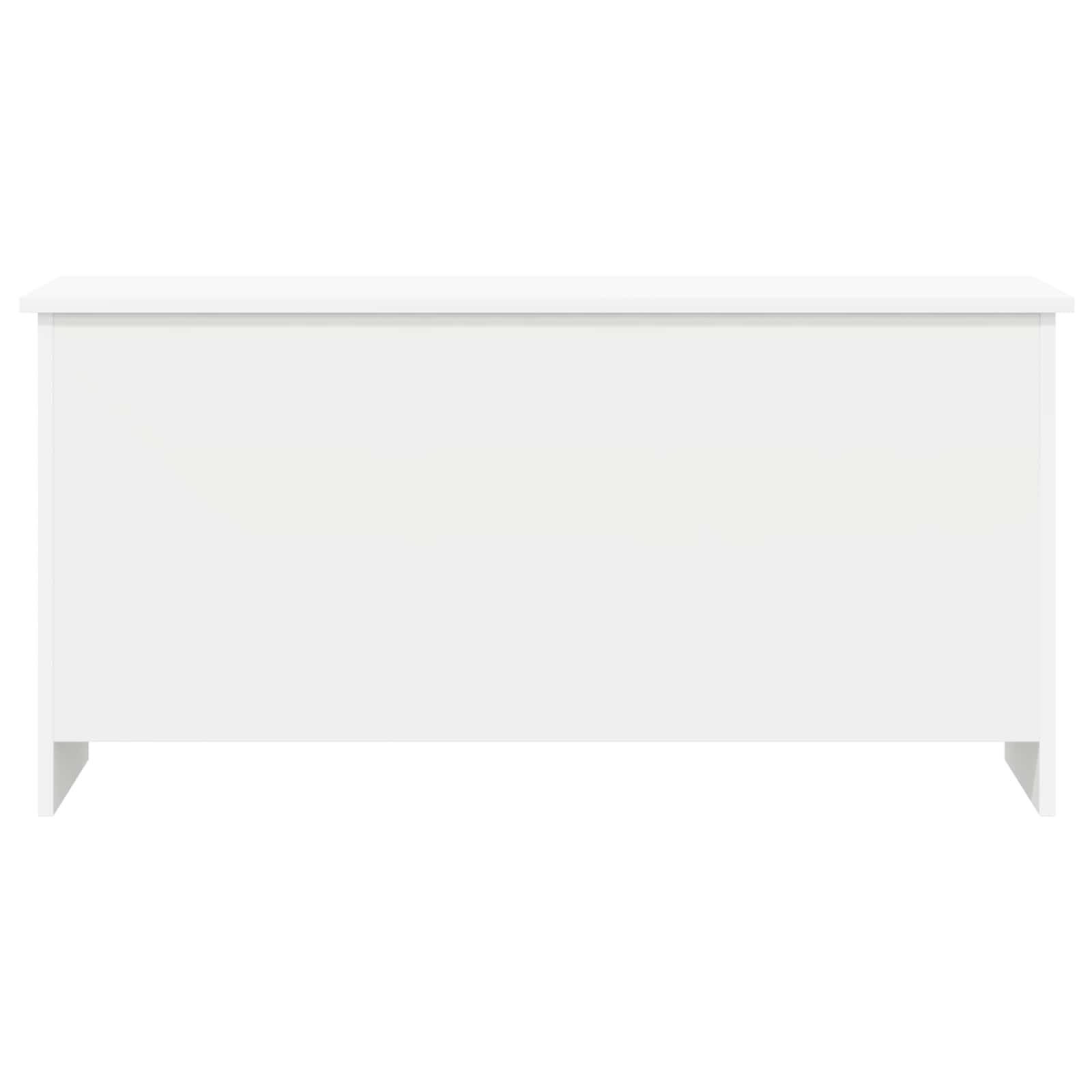 Cassa di stoccaggio con archiviazione Bianco 100 x 40 x 50 cm | homemem39