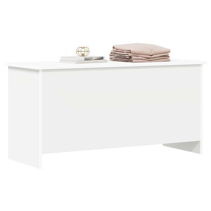 Cassa di stoccaggio con archiviazione Bianco 100 x 40 x 50 cm | homemem39