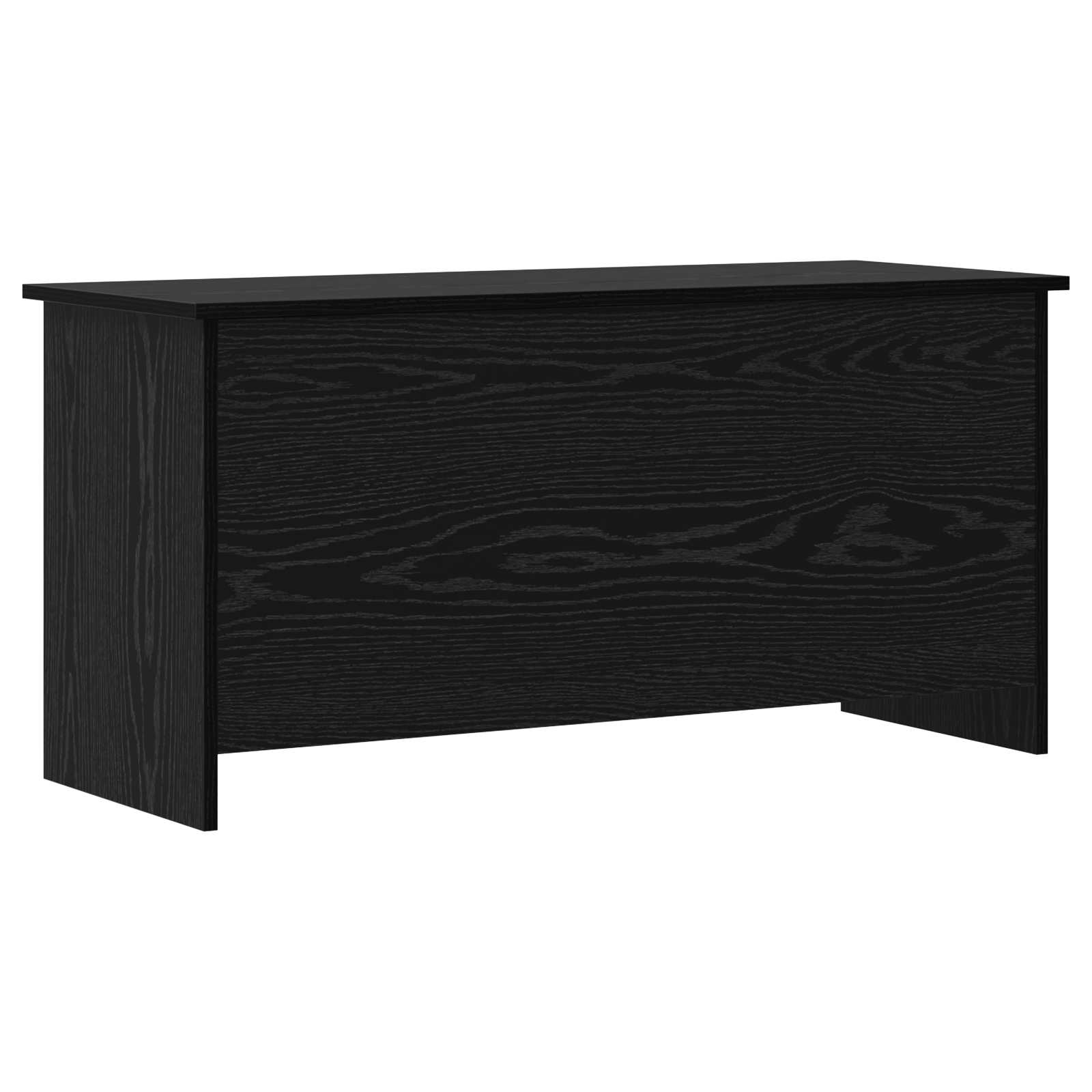 Cassa di stoccaggio Rovere Nero 100 x 40 x 50 cm | homemem39