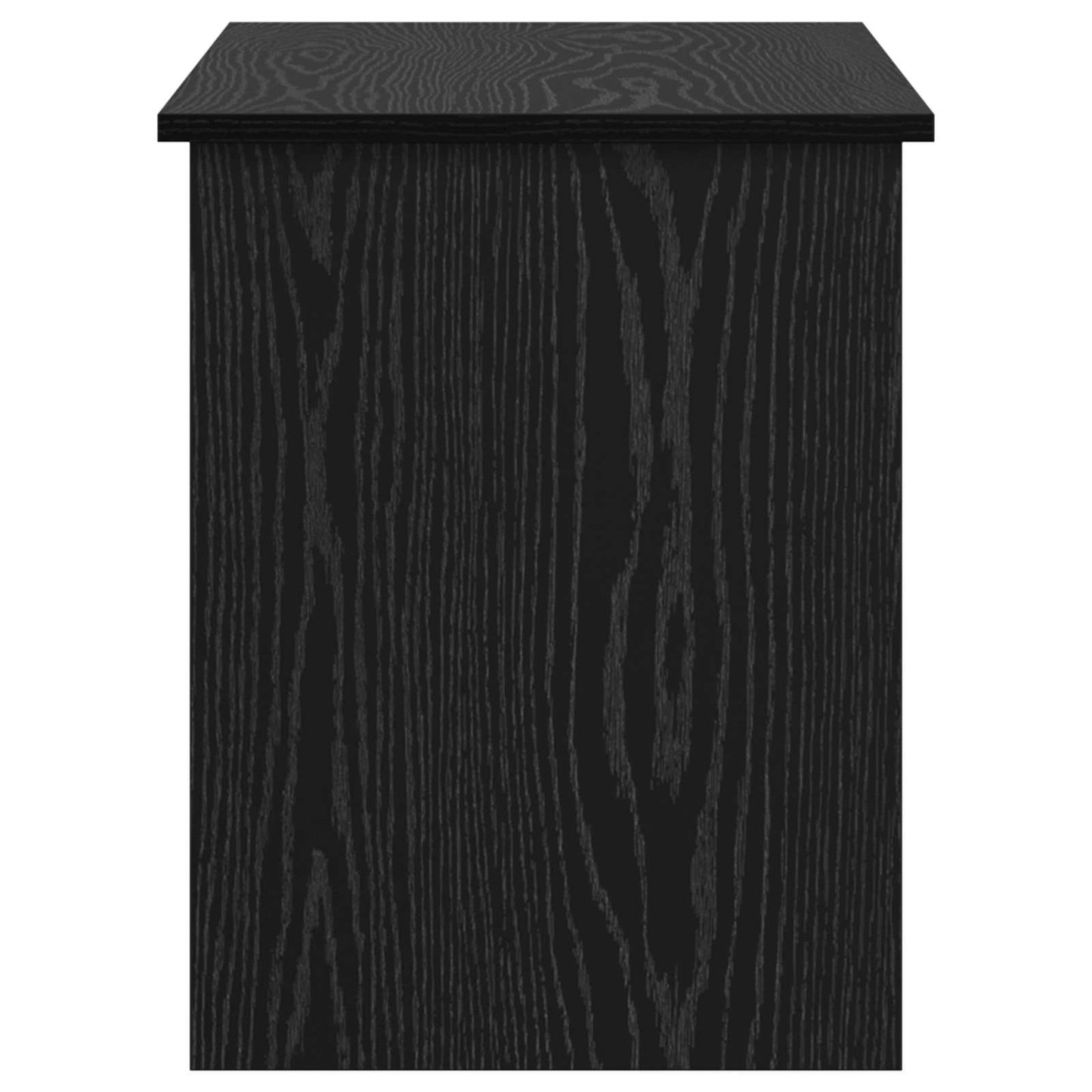Cassa di stoccaggio Rovere Nero 100 x 40 x 50 cm | homemem39