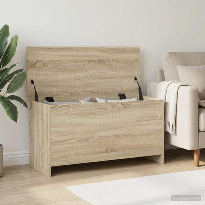Cassa di stoccaggio Rovere Sonoma 100 x 40 x 50 cm | homemem39