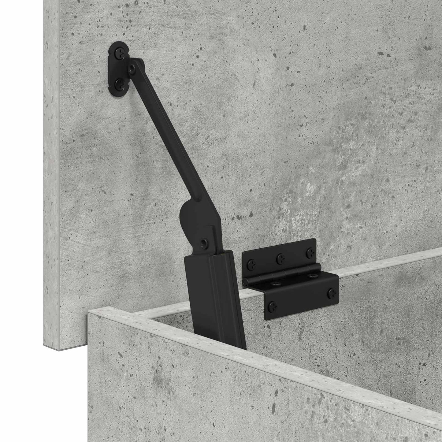 Cassa di stoccaggio Grigio Cemento 100 x 40 x 50 cm | homemem39
