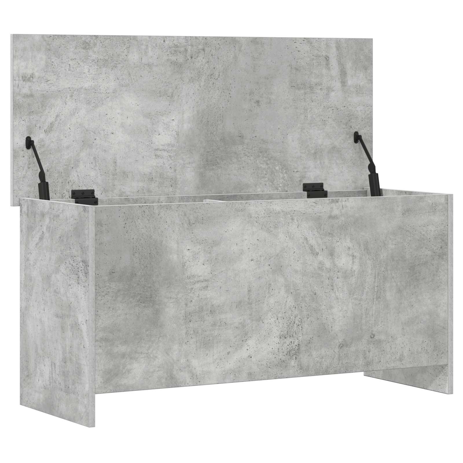 Cassa di stoccaggio Grigio Cemento 100 x 40 x 50 cm | homemem39