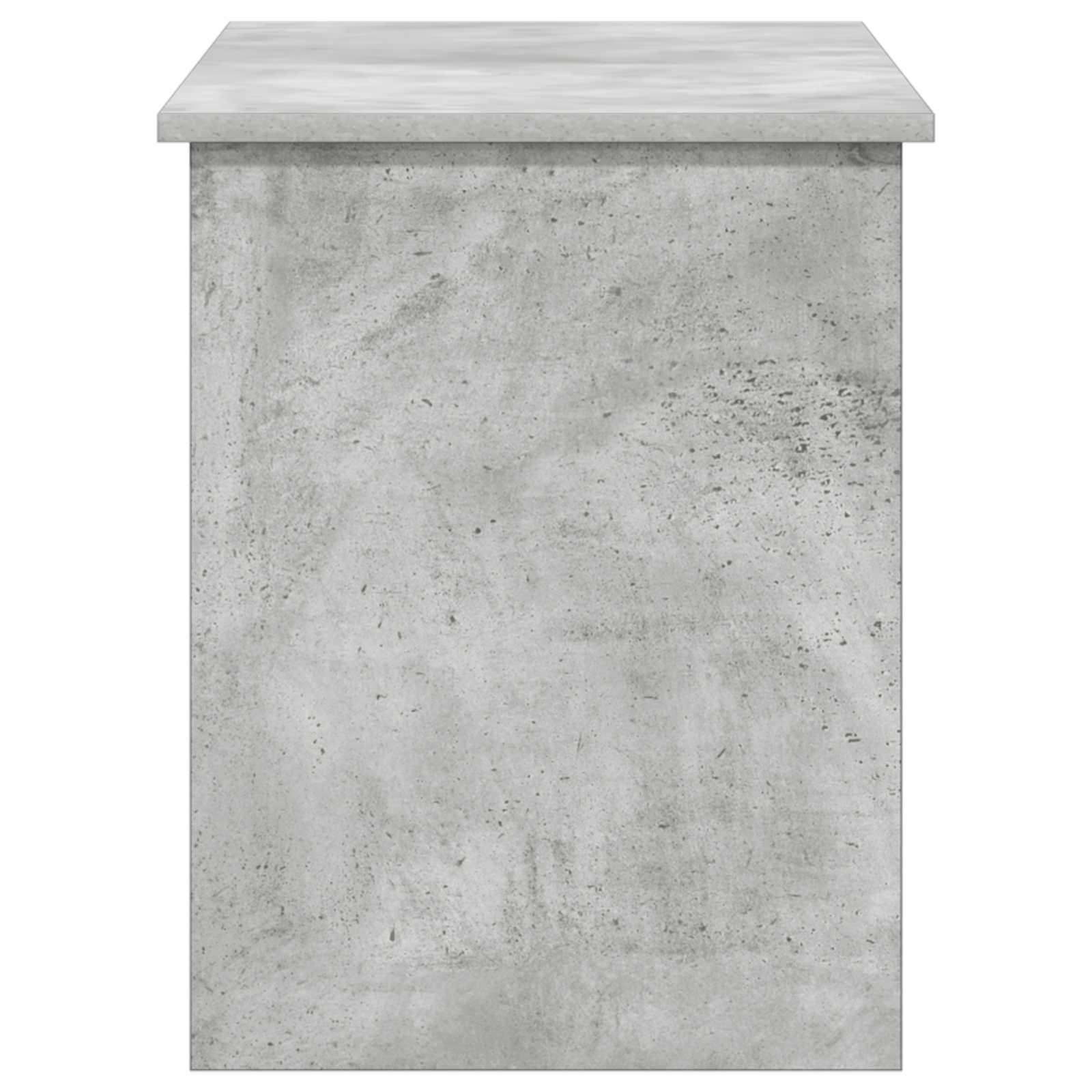 Cassa di stoccaggio Grigio Cemento 100 x 40 x 50 cm | homemem39