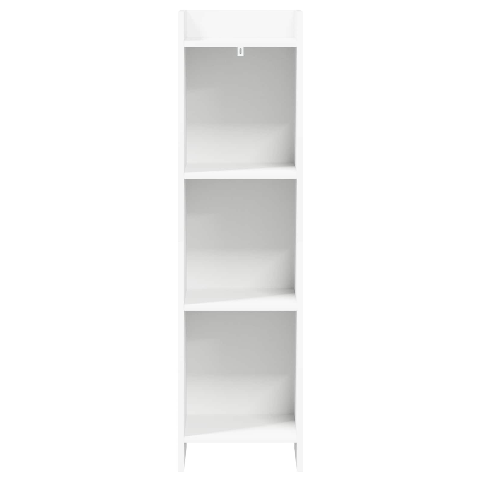 Libreria Bianco 30 x 30 x 111 cm Legno ingegnerizzato | homemem39