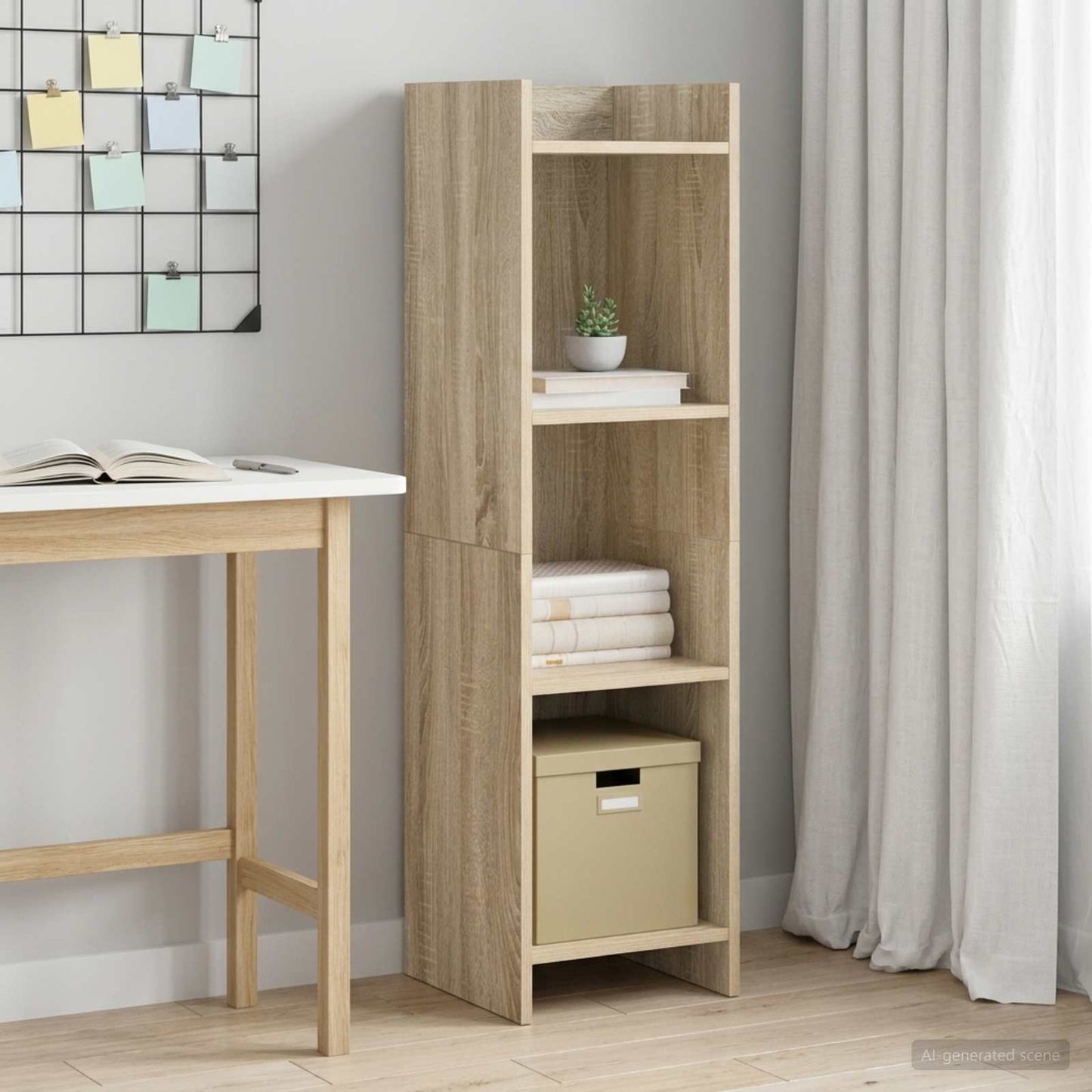 Libreria Rovere Sonoma 30 x 30 x 111 cm Legno ingegnerizzato | homemem39
