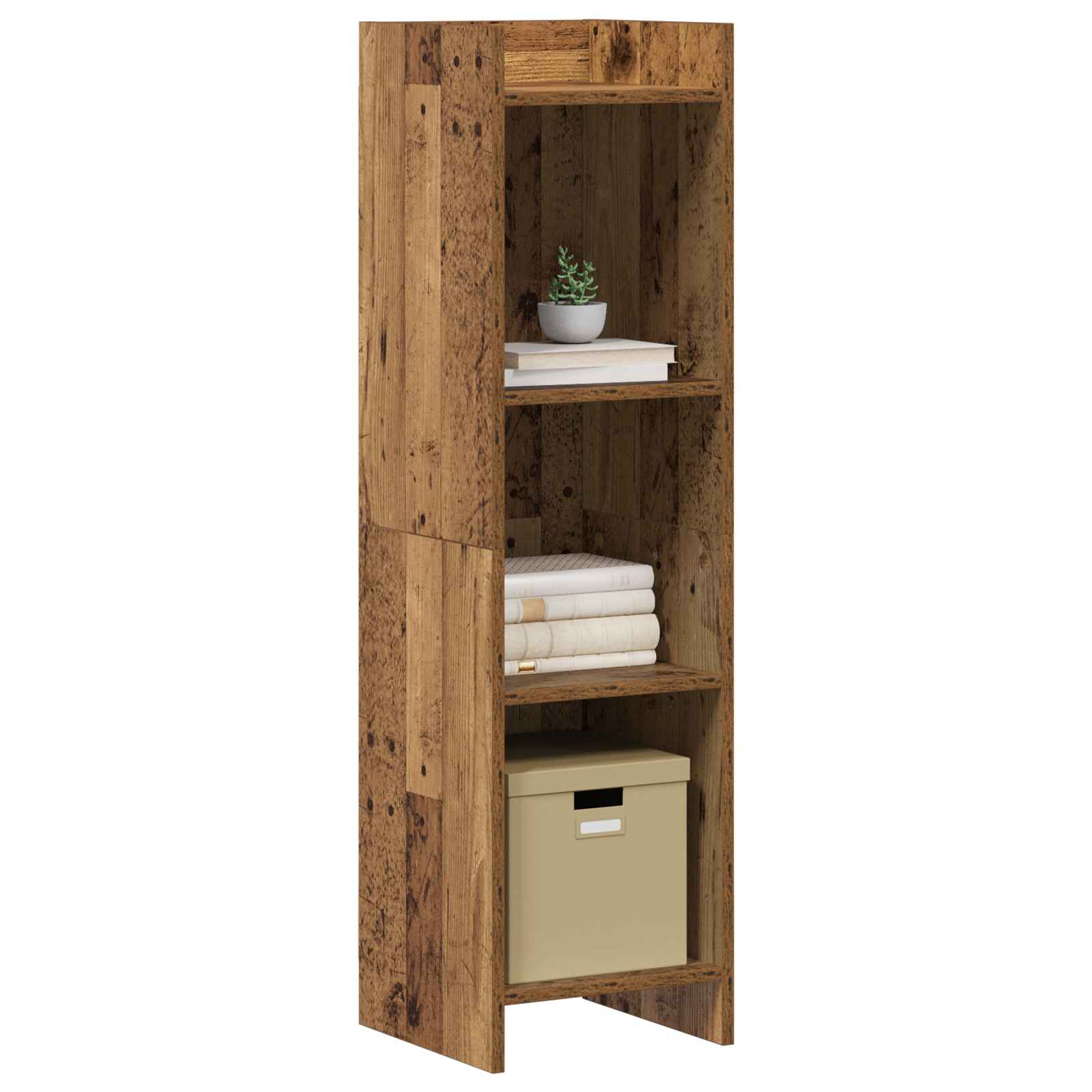 Libreria Legno antico 30 x 30 x 111 cm Legno ingegnerizzato | homemem39
