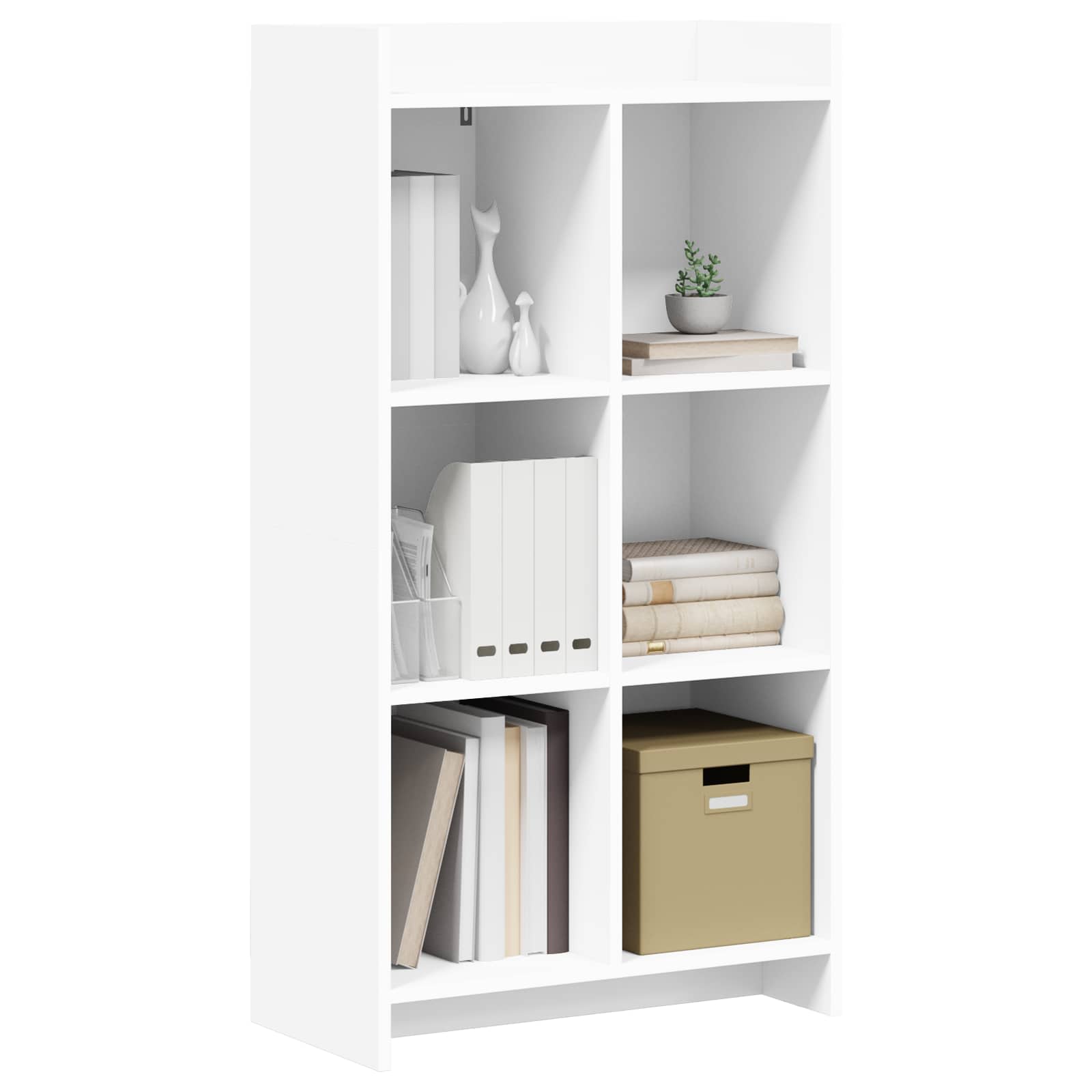 Libreria Bianco 59 x 30 x 111 cm Legno ingegnerizzato | homemem39