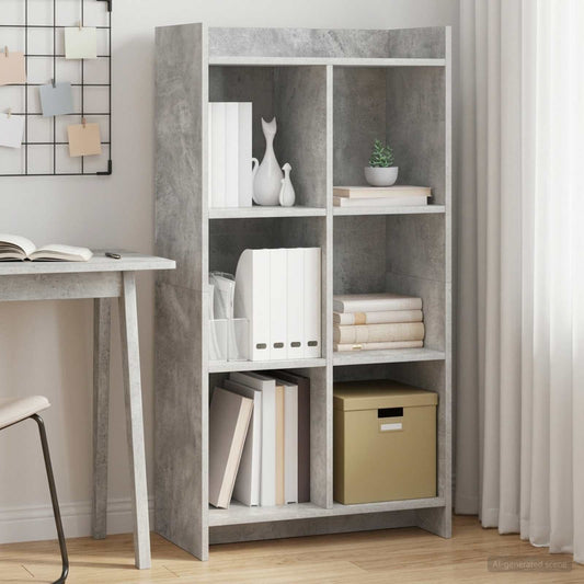 Libreria Grigio Concretè 59 x 30 x 111 cm Legno ingegnerizzato | homemem39