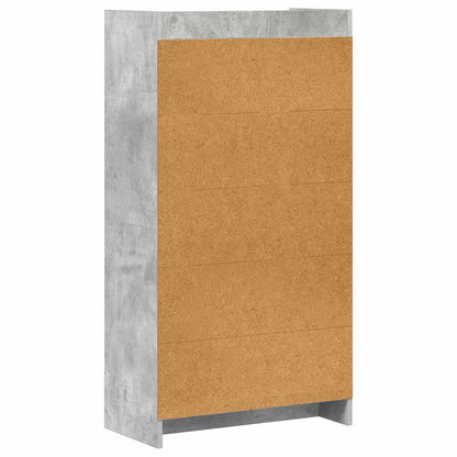 Libreria Grigio Concretè 59 x 30 x 111 cm Legno ingegnerizzato | homemem39