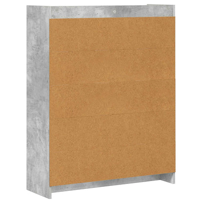 Libreria Grigio Concretè 87,5 x 30 x 111 cm | homemem39