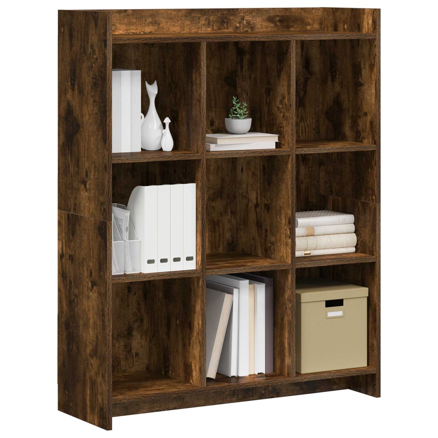Libreria Rovere Fumo 87,5 x 30 x 111 cm Legno ingegnerizzato | homemem39