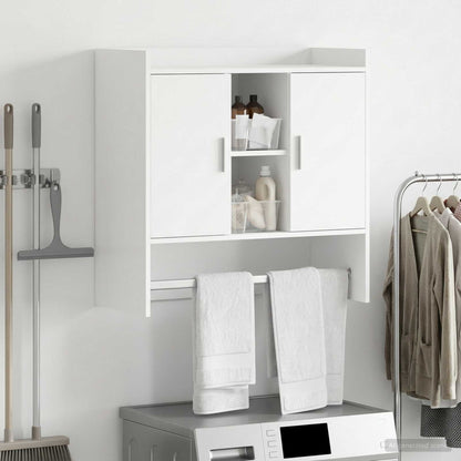 Scaffale da parete A parete Bianco 80 x 36 x 80 cm | homemem39